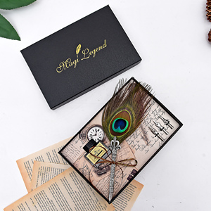 Kit de papeterie de <span class=keywords><strong>calligraphie</strong></span> <span class=keywords><strong>anglaise</strong></span> prêt à expédier, <span class=keywords><strong>plume</strong></span> à tremper en <span class=keywords><strong>plume</strong></span> - Product Image 2