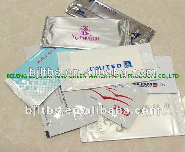 oem приветствовал авиакомпании влажные салфетки с хорошим качеством
