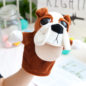 OEM & ODM tùy chỉnh sang trọng con rối nhỏ tay đồ chơi búp bê tùy chỉnh nhồi <span class=keywords><strong>Plush</strong></span> búp bê tay con rối tùy chỉnh sang trọng tay con rối - Product Image 2