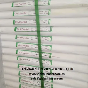 papel couche/ couche gloss paper/ China suppliers