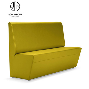 Wholesale Modern Cafe Bistro Nightclub Commercial Furniture Black U Shape Leather PU <strong>Cushion</strong> Sofa <strong>Bench</strong> Restaurant Booth <strong>Seating</strong> - Product Image 6