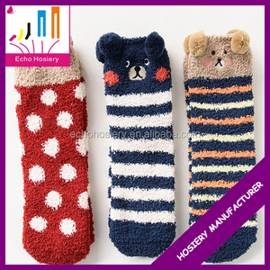Nouvelle <span class=keywords><strong>Vente</strong></span> Chaude Hiver Chaud Mode Souple personnalisé Femmes fuzzy chaussettes chaussettes chaudes pour les femmes - Product Image 3