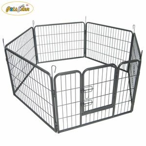 Zware Draagbare Metalen Oefening Hond Kinderbox - Product Image 1