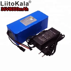 LiitoKala Engineer 36v8ah Xe Đạp Điện Lithium Ion Battery 18650 8000MAh 10S4P Công Suất Lớn 500 Wát Bms Với 2A Sạc
