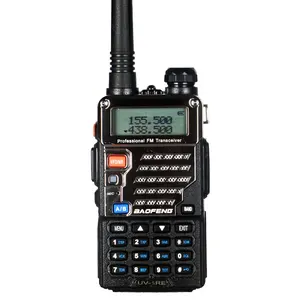 Baofeng UV-5R 火腿收音机 5 瓦手持双频业余火腿无线电高频收发器