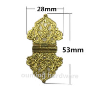 Charnière en alliage de Zinc pour boîte en bois, charnière Antique de haute qualité pour petite boîte à bijoux