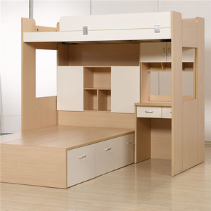 Haute Qualité Moderne Nouveau Design Belle Enfants Lit Superposé Est Utilisé <span class=keywords><strong>le</strong></span> Bois Pour Être Fini Pour Enfants - Product Image 2