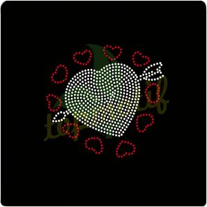 bling corazón <span class=keywords><strong>cupido</strong></span> bling personalizado transferencias <span class=keywords><strong>de</strong></span> calor para la ropa <span class=keywords><strong>de</strong></span> diseño nuevo 2013 - Product Image 1