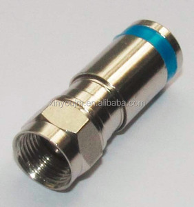 A prueba de agua RG11 RG58 RG59 RG6 F macho <span class=keywords><strong>twist</strong></span> on conector de presión - Product Image 5
