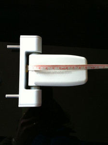 3Dフラッグ調整可能3D外装ドアヒンジプラスチック製ドアヒンジ（UPVCドア用） - Product Image 3