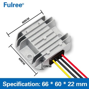 <span class=keywords><strong>CPT</strong></span> 24 V a 12 V 5A 8A 10A DC Step Down Buck Power Converter Impermeable 24 Voltios a 12 Voltios Coche CCTV DVR Regulador de Voltaje - Product Image 2