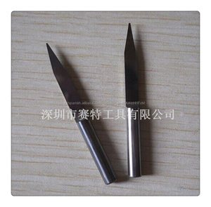 0.2*5*3.175mm flat bottom bits grabado/sólidos de carburo herramientas de la carpintería alivio mecanizado - Product Image 1