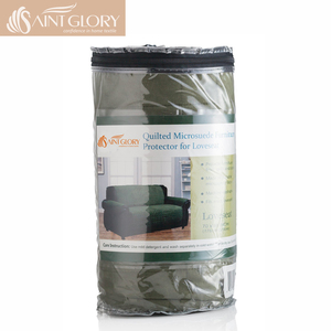 High Quality Slipcover <strong>Sofa</strong> Covers Set Quilted Reversible Furniture <strong>Protector</strong> with Elastic Strap - Product Image 3