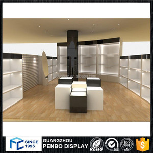 Personalizado zapatos de compras de metal de montaje en pared de madera estante <span class=keywords><strong>zapatero</strong></span> para la exhibición comercial - Product Image 4