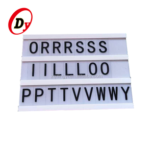 Custom A5, A4, A3 escritorio caja <span class=keywords><strong>de</strong></span> luz portátil LED <span class=keywords><strong>de</strong></span> madera A4 tamaño cinematic lightbox con letras - Product Image 3