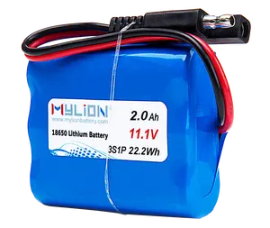 Bateria célula de bateria de íon de lítio, preço de fábrica, 11.1 volts, 2600mah, bateria de íon de lítio