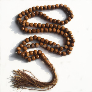 Meilleures ventes de perles en bois chapelet de perles de prière islamique, <span class=keywords><strong>Tasbeeh</strong></span> en verre, collier de perles de prière musulmane - Product Image 4
