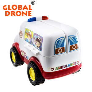 Huile juguetes 836 <span class=keywords><strong>ambulancia</strong></span> doctor vehículos <span class=keywords><strong>de</strong></span> juguete con luces y sonidos temprana juguetes educativos para niños 2018 - Product Image 4
