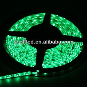 scott 5m/roll,60leds/m,12v ip65 <strong>gree</strong> 3528 waterproof <strong>led</strong> strips - Product Image 1