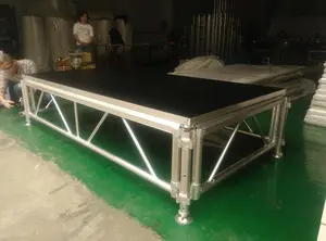 4x8 ftアルミ製ポータブルモジュラーステージ