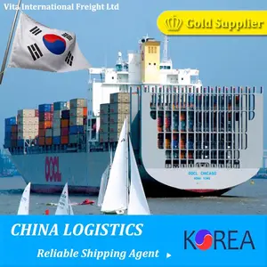 Promotor de carga internacional tarifas de flete marítimo a Corea Del Sur de china