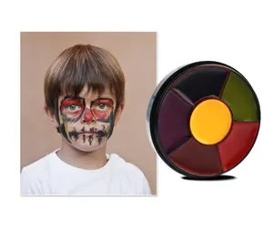 Pintura Corporal Profesional No Tóxica para <span class=keywords><strong>Maquillaje</strong></span>, Pintura Facial <span class=keywords><strong>de</strong></span> Color Neón - Product Image 1