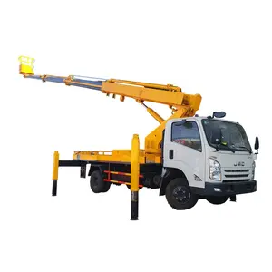 20 เมตร Telescopic boom ทำงานรถบรรทุก/JMC boom lift รถบรรทุกสำหรับขาย