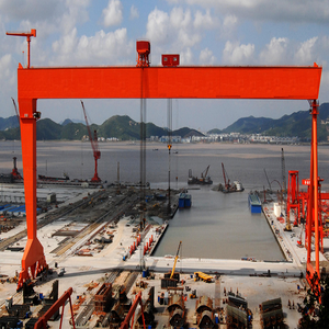 Grúa de pórtico para construcción naval de 800 toneladas y 900 toneladas Grúa para astillero Goliath - Product Image 2