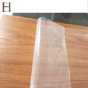 clear transparent self-adhering hard wood floor protective film
