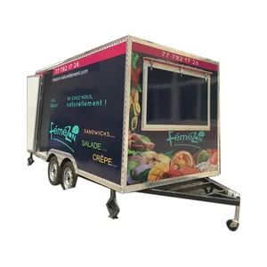 소다 스트림 기계 거리 빠른 아이스크림 밴 음식 트럭 차원 말레이시아 식품 카트 트레일러 빠른 키오스크