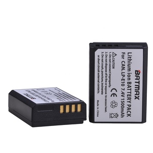 Оптовая продажа LP-E10 LP E10 LPE10 Цифровая камера Аккумулятор для Canon 1100D 1200D 1300D Rebel T3 T5 поцелуй <span class=keywords><strong>X50</strong></span> X70 батарея L10 - Product Image 6