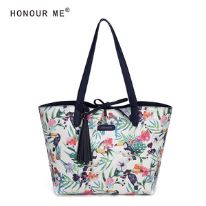 Al aire libre playa viajes bolso personalizado impresión <span class=keywords><strong>violeta</strong></span> pu bolsa <span class=keywords><strong>de</strong></span> cuero - Product Image 1
