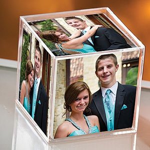 Cadre photo cube transparent à 6 faces en acrylique pour décoration intérieure de luxe, vente en gros d'usine, Photofunia - Product Image 4