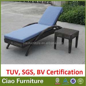 Nuevo diseño de jardín de ratán <span class=keywords><strong>cama</strong></span> de día sillón junto a la piscina - Product Image 2