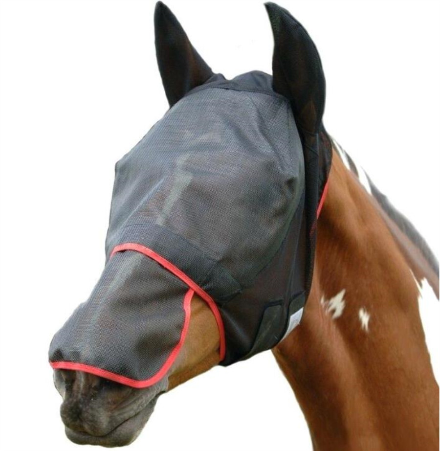 Custom Paarden Zonnebril Fly Masker