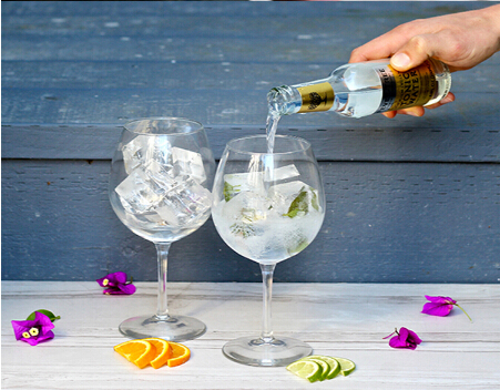 Haonai bar special glassare 24oz(710ml) gin tonic wine glass wholesale