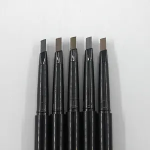 Pensil Alis 3d Otomatis Semi Permanen, Pensil Alis 5 Warna Tahan Air