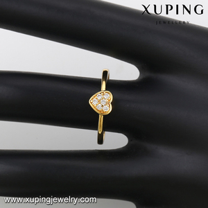 <span class=keywords><strong>Anello</strong></span> a Forma di <span class=keywords><strong>Cuore</strong></span> in Oro 11528 2016, Ultimi Modelli di Anelli in Oro per Ragazze - Product Image 6