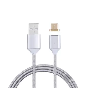 Alibaba mejor vendedores Smartphone magnético Cable Usb Cable de carga magnética para Samsung teléfono Android Cable Micro Usb