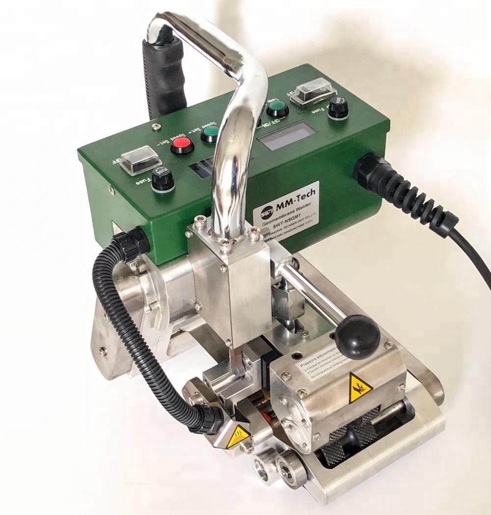 Geommembran Mesin Penyegel Kelim Las Panas, 0.5 Geometris Umum 0.2-5M/Menit 2.0Mm ~ 110 Mm 220V/7.5 V Kelas II