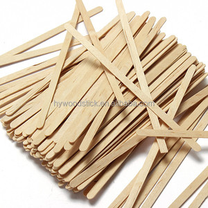 100% pengaduk kopi, kepala bulat berbahan kayu untuk minuman - Product Image 5