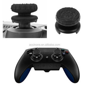 Tapa de palanca analógica de goma de silicona elevada mejorada con doble balancín, empuñaduras de pulgar para <span class=keywords><strong>Sony</strong></span> PS4 <span class=keywords><strong>PS5</strong></span> Controller Joystick Cover Caps - Product Image 3