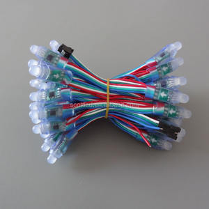 DMX512 Full color <strong>RGB</strong> <strong>led</strong> <strong>pixel</strong> light with <strong>DMX</strong> <strong>control</strong> 50pcs a string,waterproof IP68;Round Shape - Product Image 3