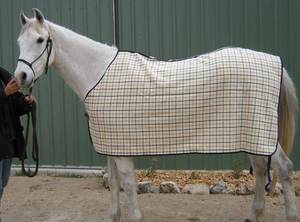 말 깔개를위한면으로 채워진 편안하고 튼튼한 말 운동 시트 - Product Image 6