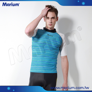 Fashion Style Rash Guard With Short Sleeve Rash Guard White Rash Guard - Product Image 2