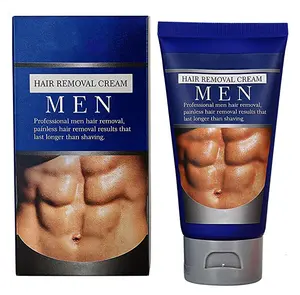 OEM ODM自有品牌除毛器奶油男性身体无痛自然永久脱毛膏