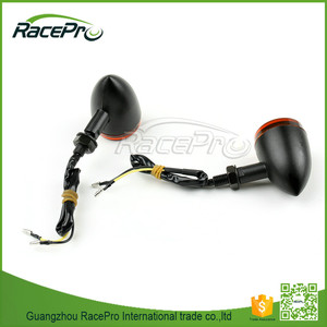 Lumière crânienne Indicateurs de signalisation de moto Feux clignotants pour <span class=keywords><strong>Harley</strong></span> Dyna Cafe <span class=keywords><strong>Racer</strong></span> - Product Image 2