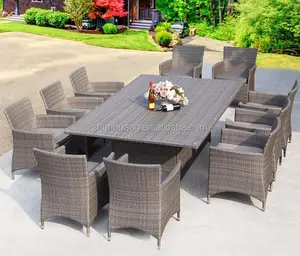 Nuovo design mobili da giardino all'aperto sedia da pranzo in vimini sedia in rattan