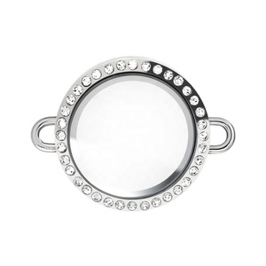 Đồ trang sức thời trang thép không gỉ Xoắn Vít Đóng cửa stonebracelet thủy tinh nổi mề đay sống Bộ nhớ đặt nổi sống quyến rũ - Product Image 6