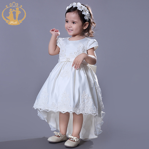 Abito Elegante per Neonata Nimble, Vestito da Festa per Primo Compleanno, Abito da Principessa per Battesimo - Product Image 4